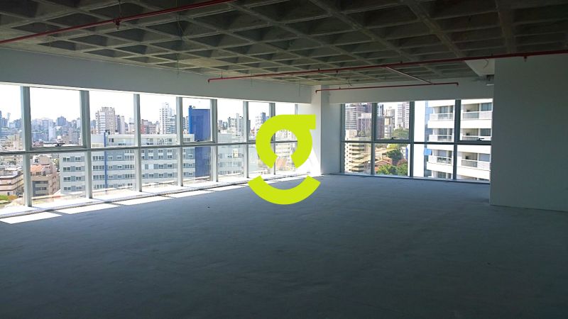 Quatro salas comerciais integradas, 438m, andar A...
