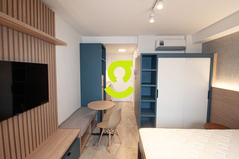 timo loft MOBILIADO e decorado por arquiteta, 24m...