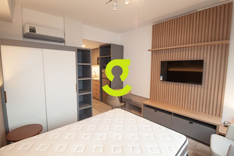 timo loft MOBILIADO e decorado por arquiteta, 24m...