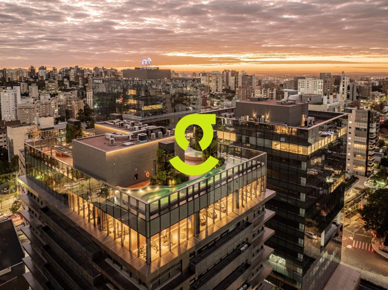 Loft MOBILIADO, 32m priv, andar alto, vista espeta...