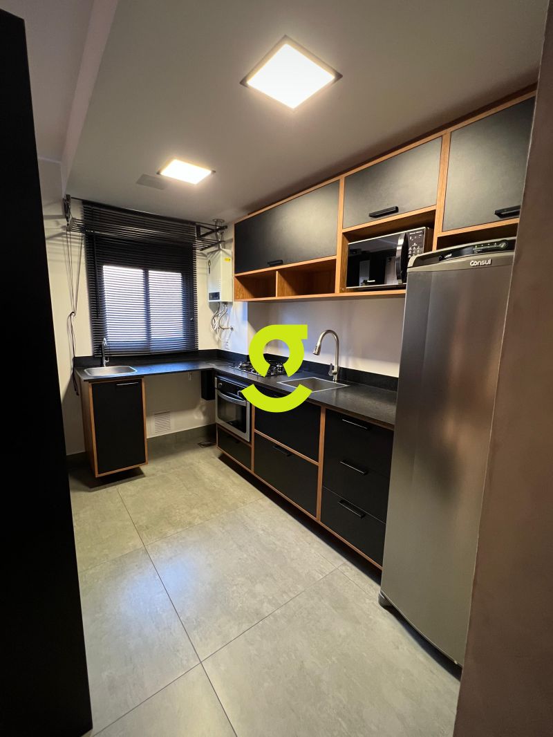 timo apto MOBILIADO, 48m, 1 dorm, ar condicionado...