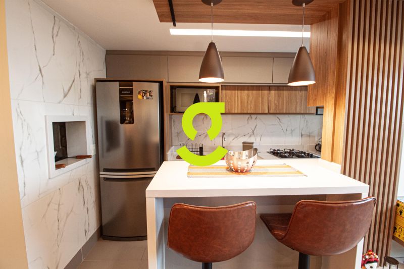 Excelente apto, MOBILIADO e DECORADO, andar alto, ...