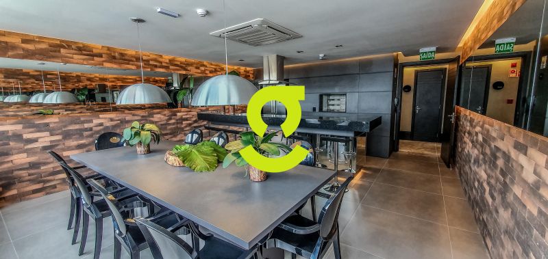Excelente apto, MOBILIADO e DECORADO, andar alto, ...