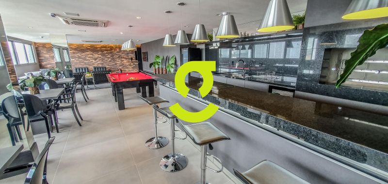 LOFT MOBILIADO, ANDAR ALTO, UMA VAGA! INFRA COMPLE...