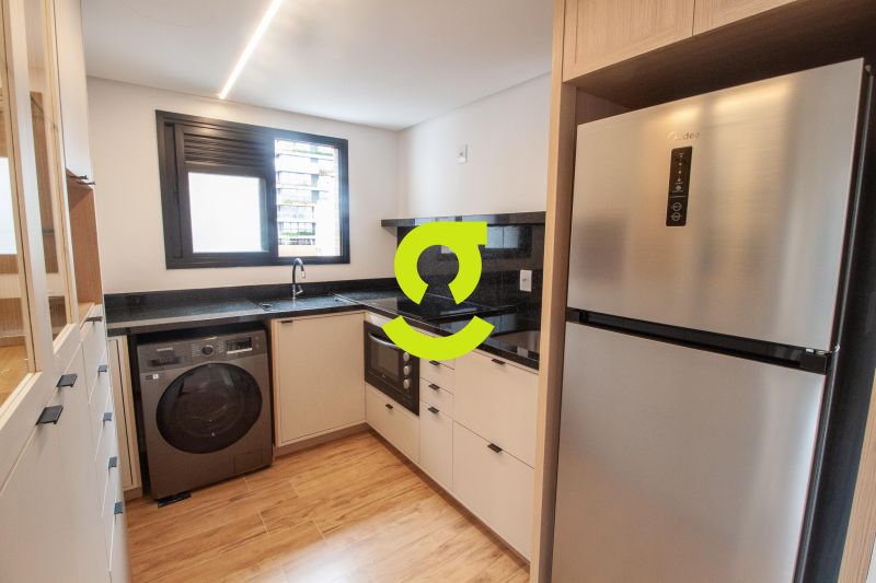 timo apto NOVO, 45m priv, andar alto, semi mobili...