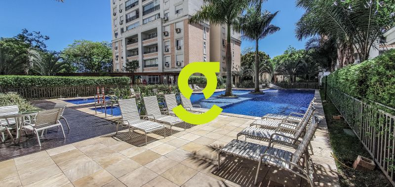 Excelente apto semi mobiliado, anda alto, 106m, la...