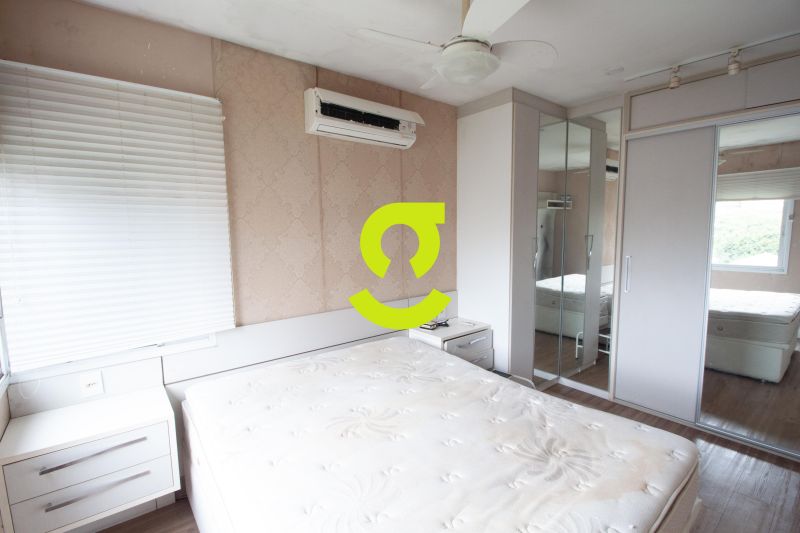 Cobertura semi mobiliado, 240m priv, lareira, ar c...