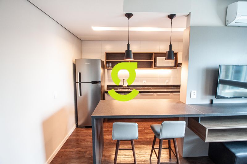 timo apto MOBILIADO, andar alto, ar condicionado,...