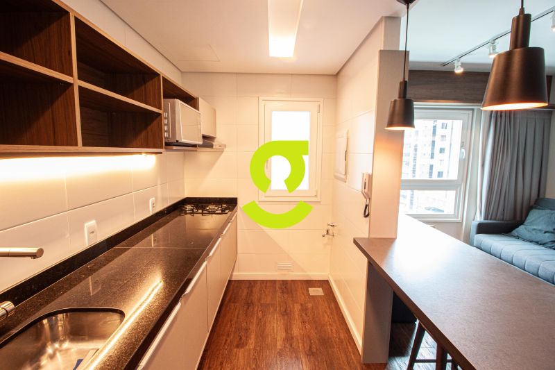 timo apto MOBILIADO, andar alto, ar condicionado,...