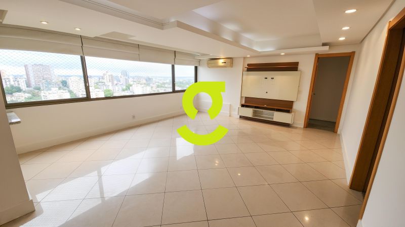 Ótimo apto semi mobiliado, 107m priv, andar alto, ...