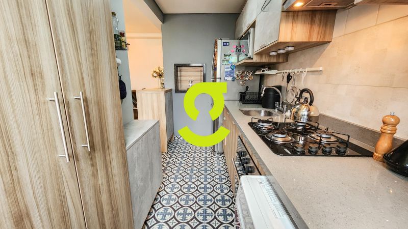 timo apartamento semi mobiliado, 64m priv, churra...