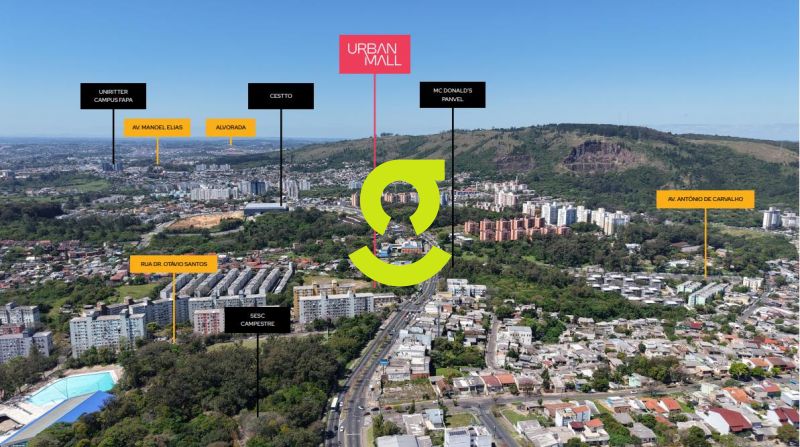 LOJA COMERCIAL DE 250m NO URBAN MALL PROTSIO ALV...