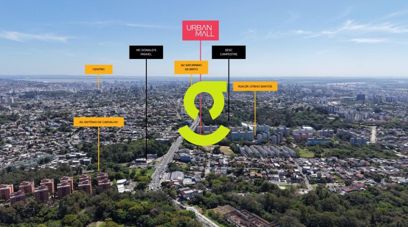 LOJA COMERCIAL DE 500m NO URBAN MALL PROTSIO ALV...