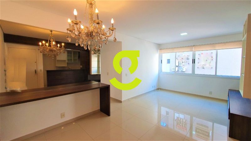 Apartamento, 73m, 2 dormit. su�te, semi mobiliado