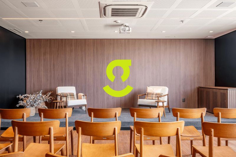 Sala corporativa no endere�o mais valorizado da Ni...