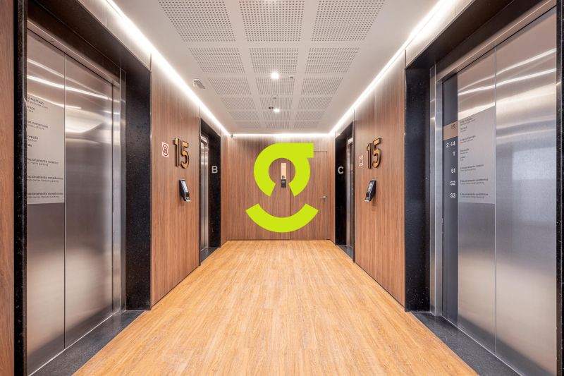 Meia laje corporativa no NL 2800 - presen�a que im...