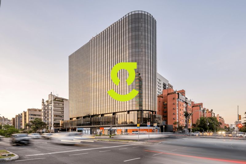 Meia laje corporativa no NL 2800 - presen�a que im...