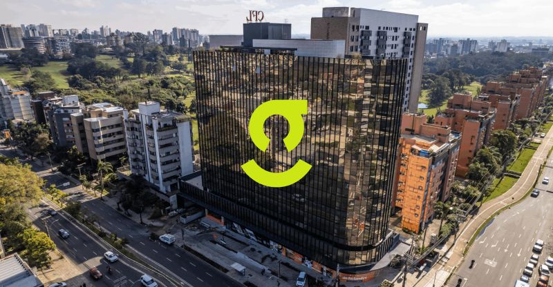 Laje corporativa inteira no NL 2800 - o topo do pa...