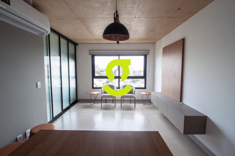 �timo apto NOVO, 45m priv, andar alto, semi mobili...