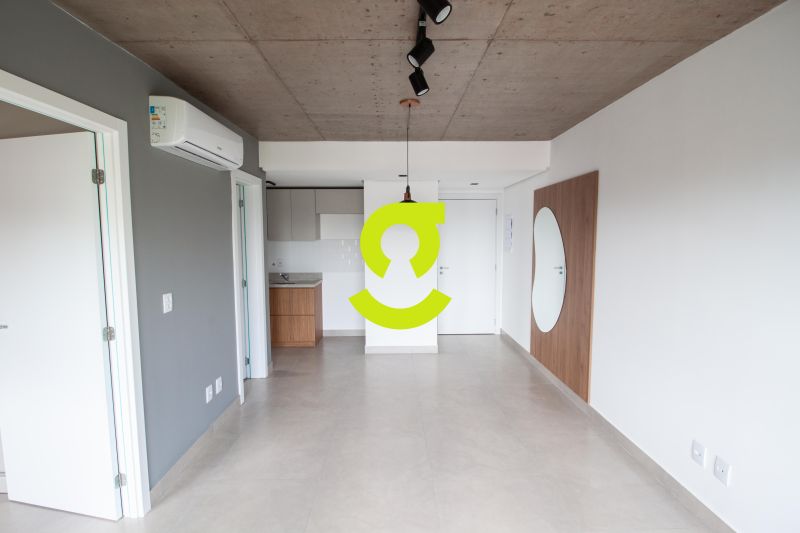 �timo apto NOVO, 45m priv, andar alto, semi mobili...