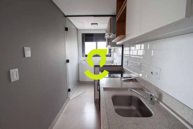 �timo apto NOVO, 45m priv, andar alto, semi mobili...