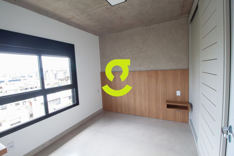 �timo apto NOVO, 45m priv, andar alto, semi mobili...