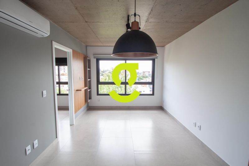 �timo apto NOVO, 45m priv, andar alto, semi mobili...