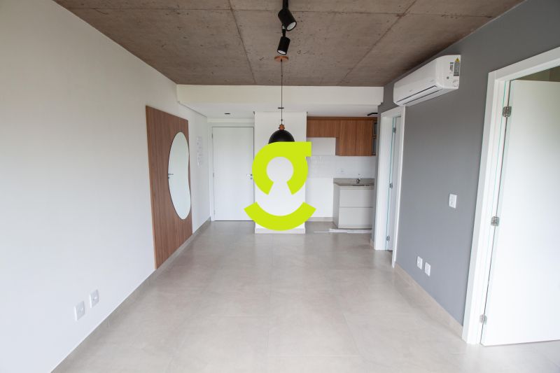 �timo apto NOVO, 45m priv, andar alto, semi mobili...