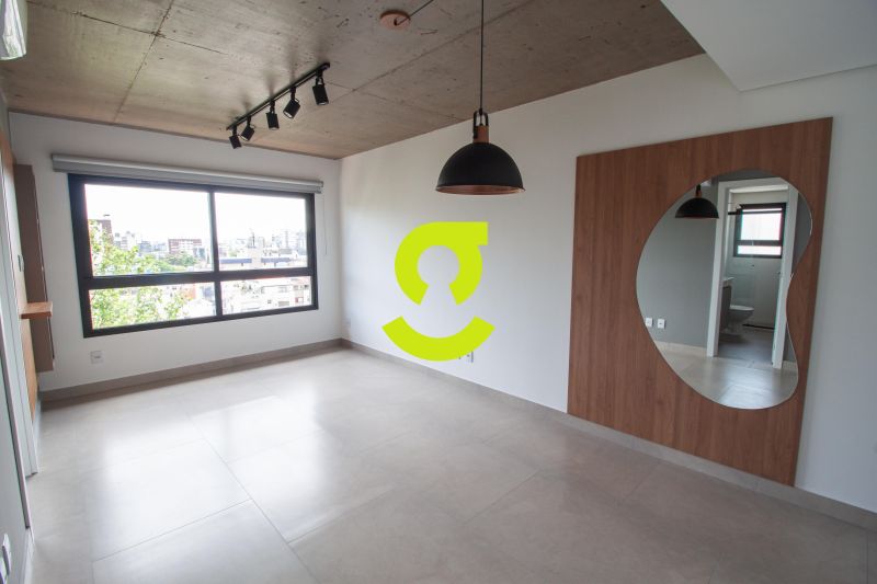 �timo apto NOVO, 45m priv, andar alto, semi mobili...