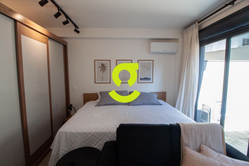 �timo loft MOBILIADO, com terra�o privativo, vaga ...