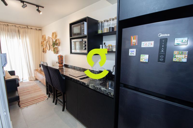 �timo loft MOBILIADO, com terra�o privativo, vaga ...