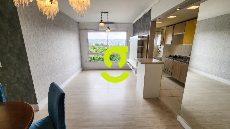 �timo apto, semi mobiliado, vista permanente, 67m ...