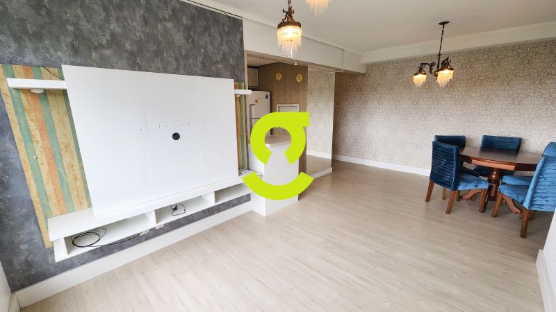 �timo apto, semi mobiliado, vista permanente, 67m ...