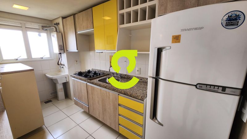 �timo apto, semi mobiliado, vista permanente, 67m ...