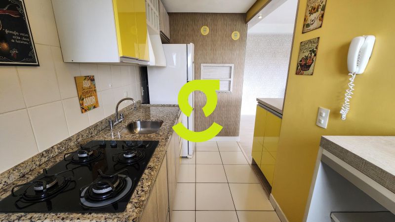 �timo apto, semi mobiliado, vista permanente, 67m ...