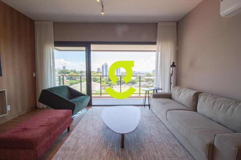 Espetacular apto MOBILIADO, 154m priv, sacada para...