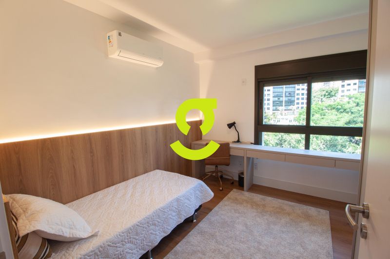 Espetacular apto MOBILIADO, 154m priv, sacada para...