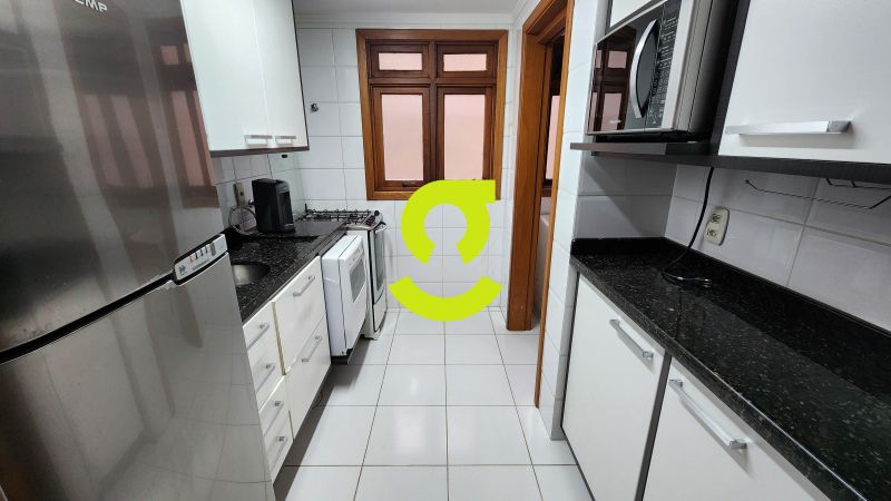 Apto MOBILIADO, 3 Dorm, ar em todo ambientes, saca...