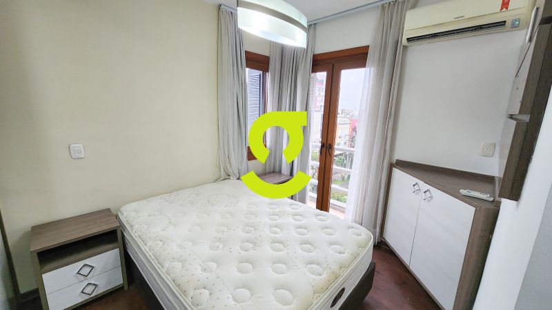 Apto MOBILIADO, 3 Dorm, ar em todo ambientes, saca...