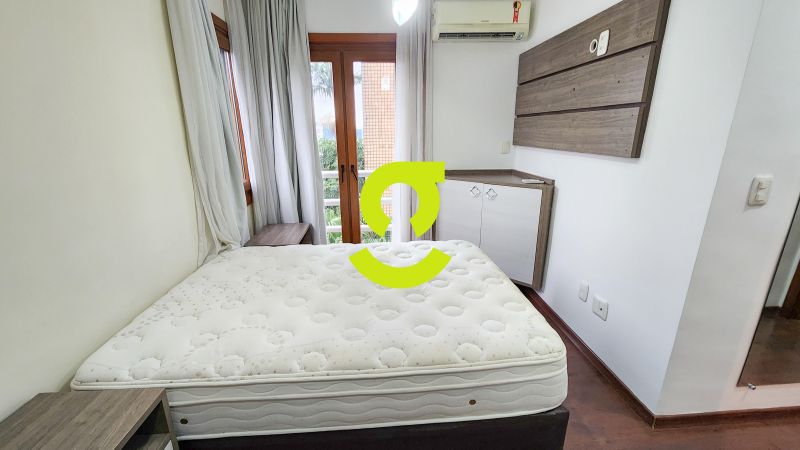 Apto MOBILIADO, 3 Dorm, ar em todo ambientes, saca...