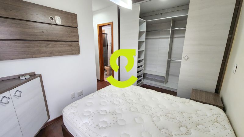 Apto MOBILIADO, 3 Dorm, ar em todo ambientes, saca...