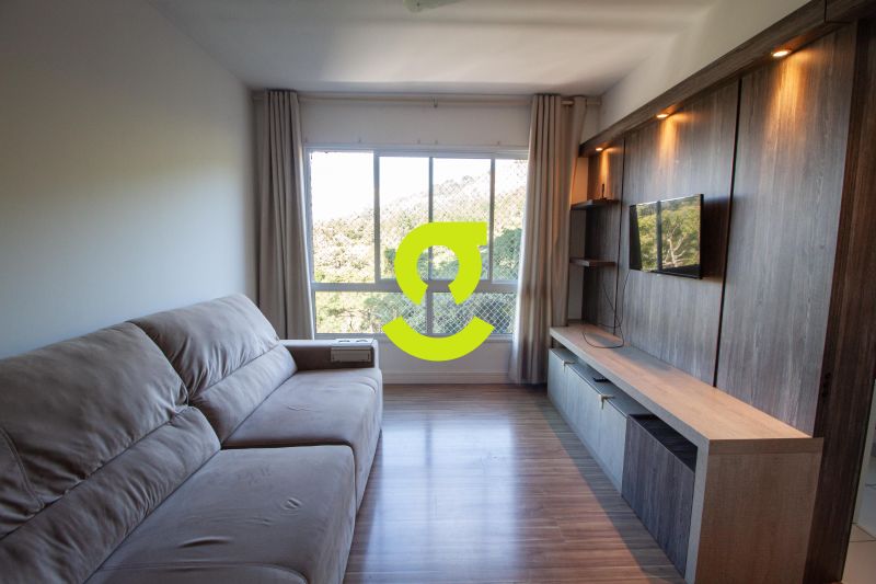 Excelente apto MOBILIADO, andar alto, 79m priv, 3 ...