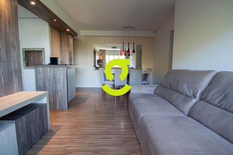 Excelente apto MOBILIADO, andar alto, 79m priv, 3 ...