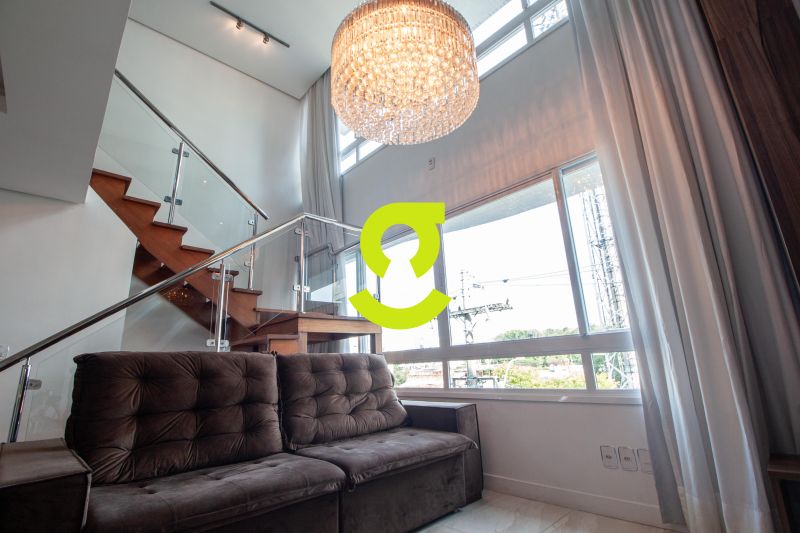 Loft Duplex 98m� com P� Direito Duplo, Su�te e Alt...