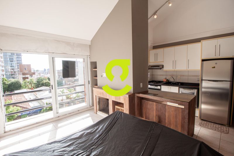 �timo apto duplex, MOBILIADO, p� direito duplo, la...