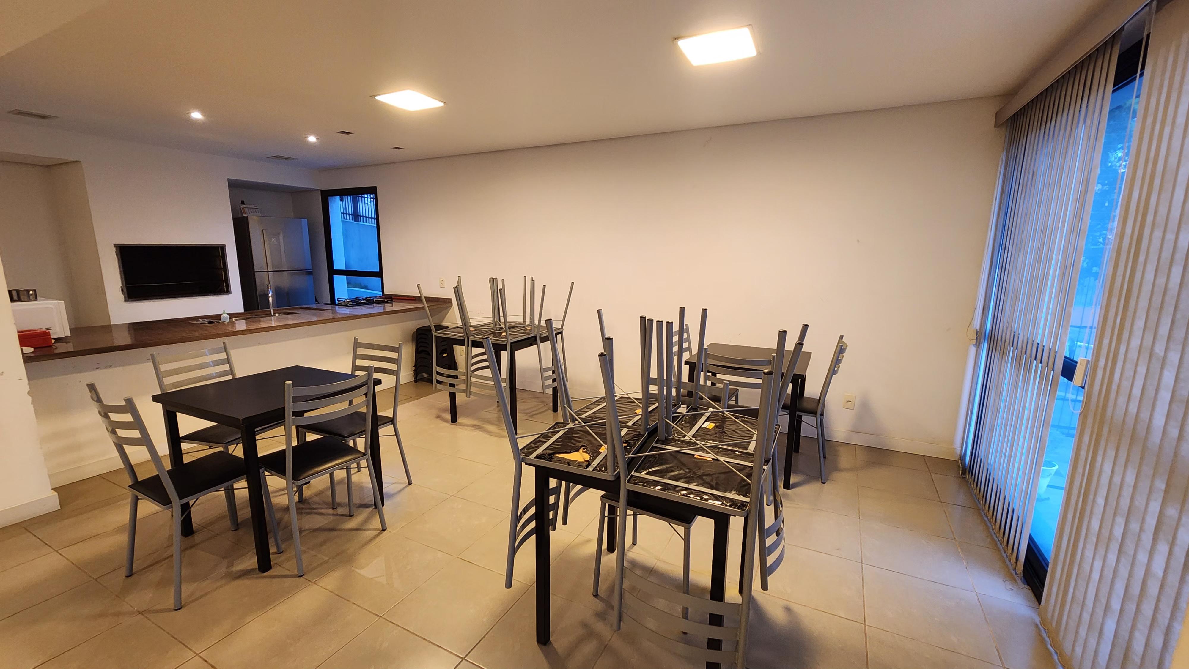 �timo apto semi mobiliado, churrasqueira, vista es...