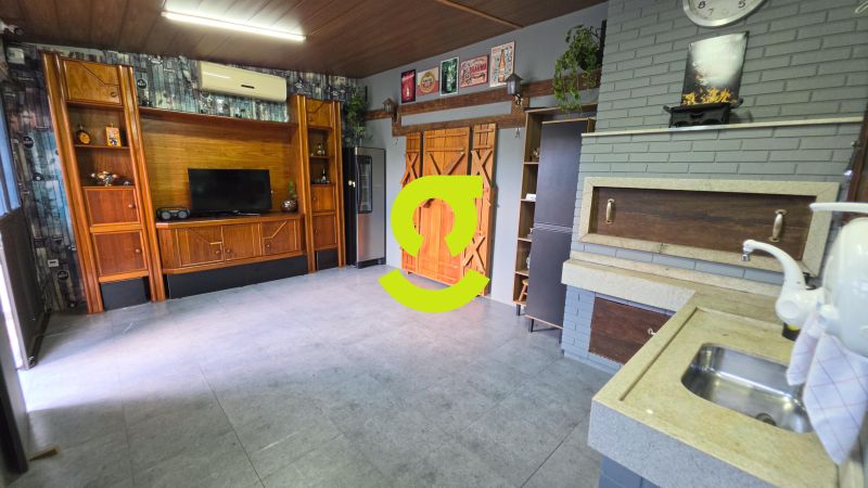 Excelente casa, 120m, lareira, ar condicionado, 3 ...