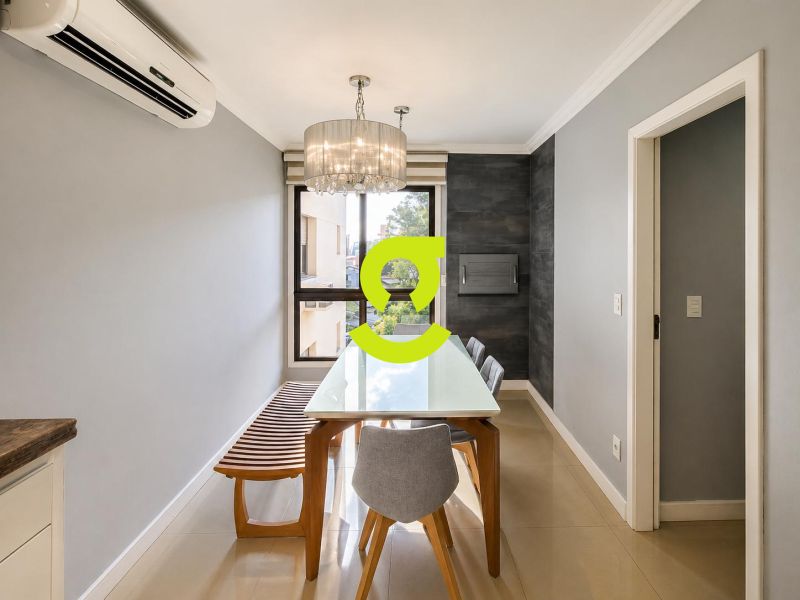 Apartamento 2 dormit�rios com su�te, churrasqueira...
