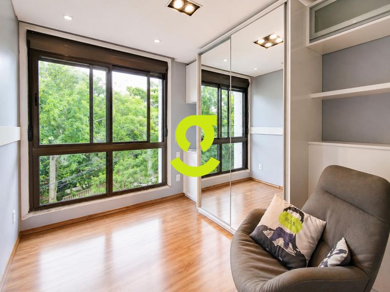 Apartamento 2 dormit�rios com su�te, churrasqueira...