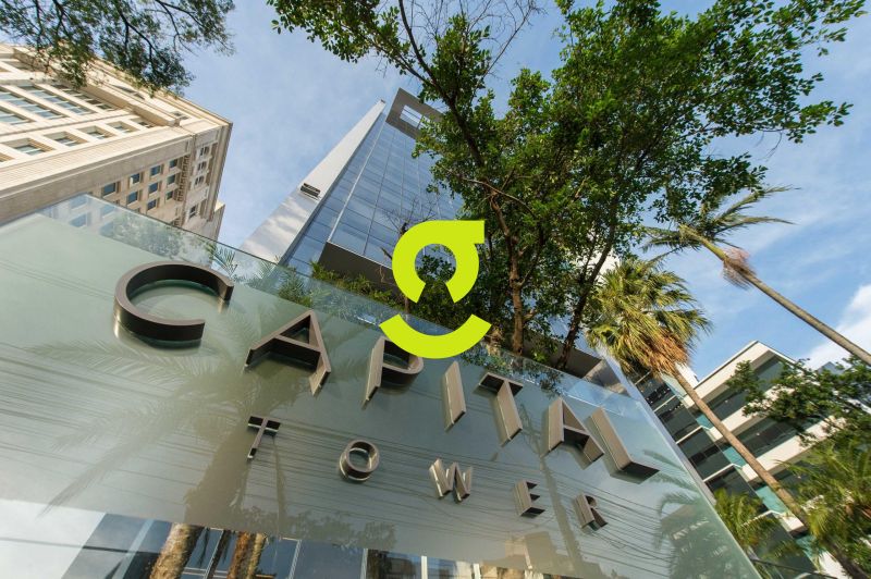 Sala Triple A de 75m� no Capital Tower - Poder e S...